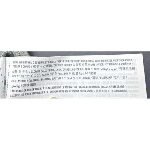 Abercrombie & Fitch Soft A & F Collection GREEN Bodysuit Thong Women's Sz M - Picture 10 of 11